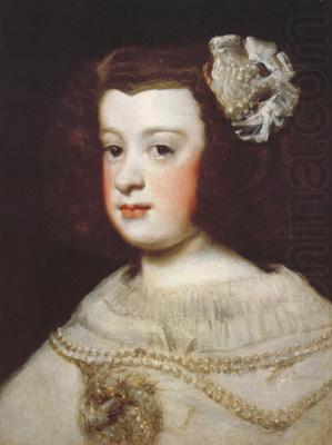 Diego Velazquez Portrait de I'infante Marie-Therese (df02) china oil painting image